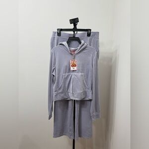 Juicy Couture Lavender Velour Tracksuit set